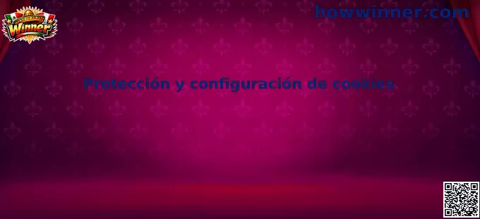 Protección y configuración de cookies en Winner México